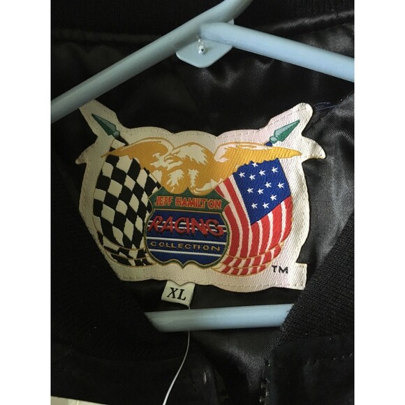 NWT DUPONT NASCAR LOGO AUTHENTIC SUEDE JACKET BY JEFF HAMILTON SIZE XL - Picture 8 of 12